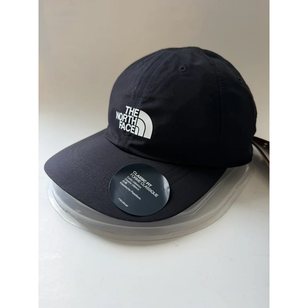 NWT The North Face Horizon Hat Adjustable Strapback Cap Black One Size